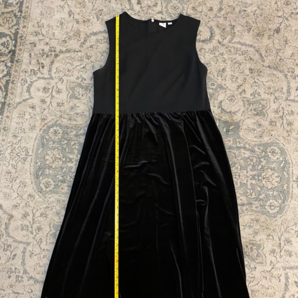 Gap Cotton and Velvet Dress